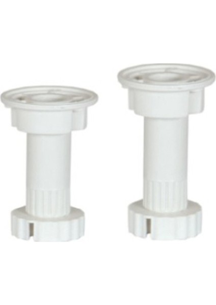 Ayarlanabilir Plastik Baza Ayak - 12-17CM - Gri- 10 Adet Beyaz 10'lu Baza Ayağı Tr fiyatları