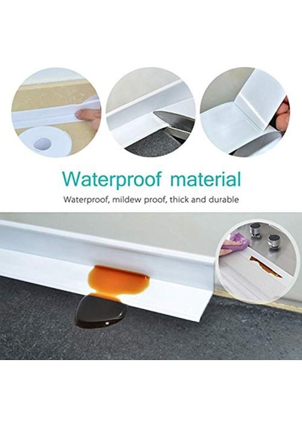 Banyo Duvar Köşe Sızdırmazlık Bandı Lavabo Kenar Küfe Dayanıklı Su Geçirmez Kendinden Yapışkanlı Tam modelleri