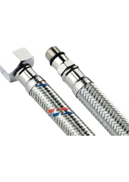 Batarya Bağlantı Hortumu Batarya Fleksi Bağlantı Hortumu Flex M10-3/8 50 cm ( 1 Adet ) Batarya Borus