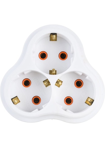 Papatya Yonca 3'lü Grup Priz Fiş Priz Topraklı Çoklu Çoğaltıcı Kablosuz Üçgen 3 Yok Yok Gri fiyatları