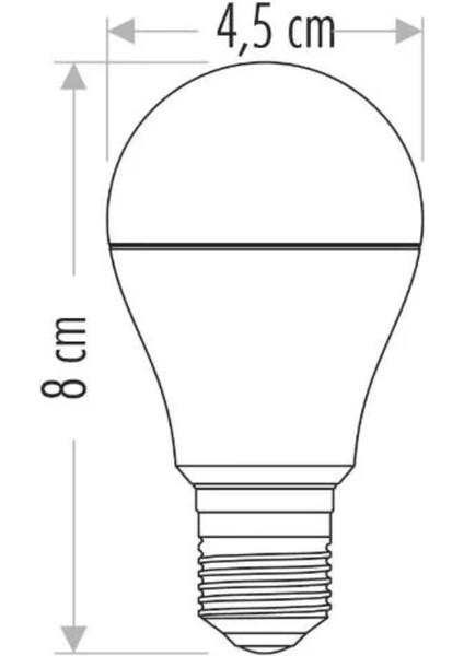 CT-4232 6W 220V E27 Duylu Edison LED Ampul Günışığı Gün Işığı E27 LED Ampul 6 Watt Yok Cn fiyatları