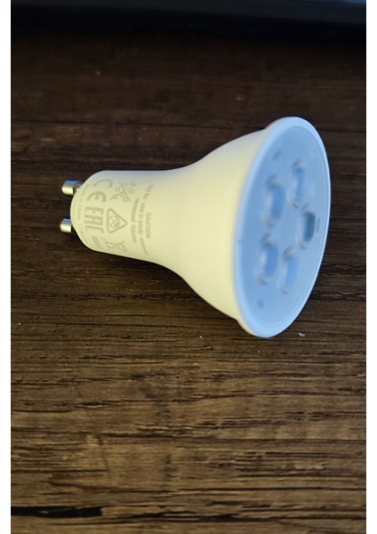 Ge 4.5W LED Ampul 2700K Gün Işığı GU10 LED Ampul 5 Watt Yok