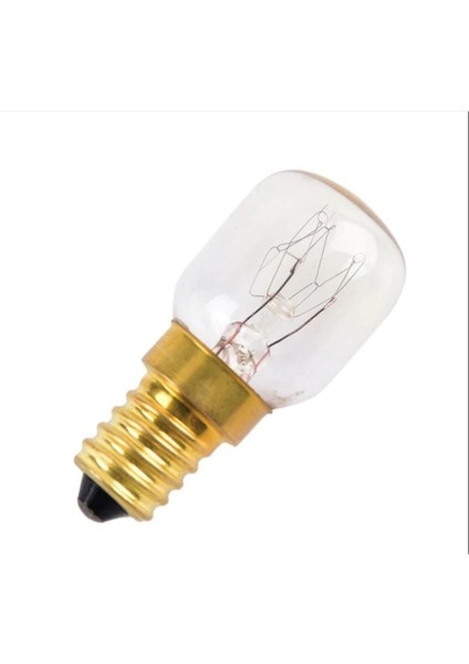 25 W E14 Duy Fırın Ampul 3 Adet Sarı Işık E14 Halogen Ampul 15 Watt Var