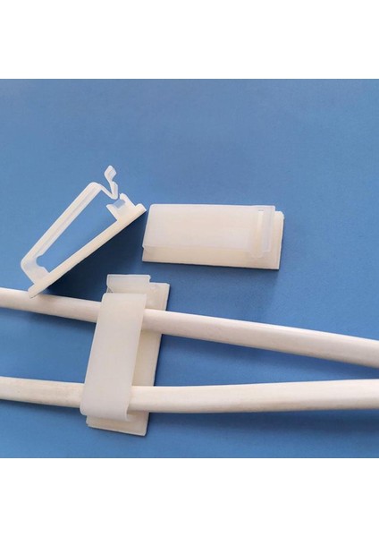 4 Adet Beyaz Renk Yapışkanlı Kablo Toplayıcı Masa Kablo Düzenleyici Klips Duvara Sabitleyici Aparat fiyatları