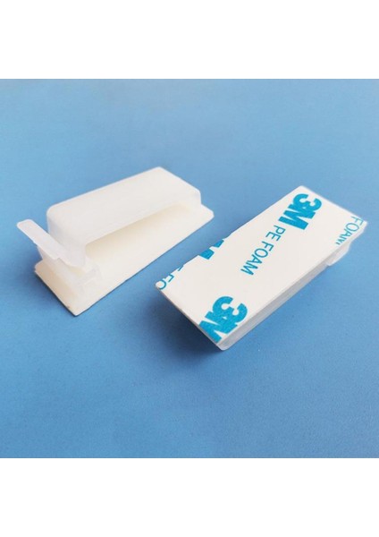 4 Adet Beyaz Renk Yapışkanlı Kablo Toplayıcı Masa Kablo Düzenleyici Klips Duvara Sabitleyici Aparat fırsatları