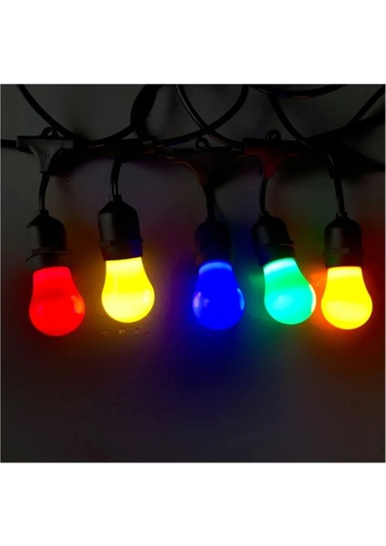 10W E27 Duylu Kırmızı Renk A60 E Enerji Tüketimi LED Ampul Ebat 113X60MM Tekli Beyaz Işık E27 LED Am fırsatları