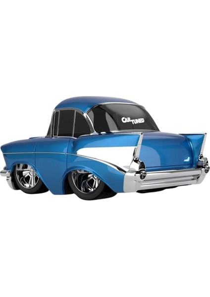 Cartuned S2 1957 Chevy Bel Air - Mavi Custom Araba modelleri