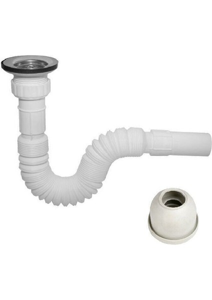 Kısa Körüklü Lavabo Sifonu