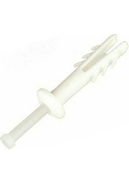 Plastik Çivili Delçak Korniş Dübeli - 25 Adet Dübel