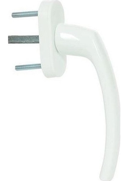 Pencere ve Sürme Kapı Kolu Beyaz 1 Adet Not Plastik Kapı Kolu Garantisiz Plastik