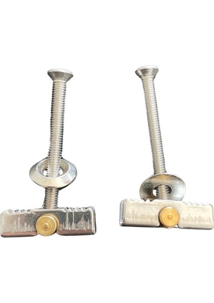 Vitra Uyumlu Menteşe Üstten Sabitleme Aparatı 2 Ad Metal Gri Tr