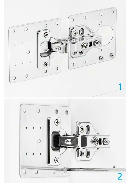 4 Adet Paslanmaz Çelik Menteşe Onarım Plaka Dolap Tamir Yapım Hırdavatı Vida Dahil 9 x 9 cm 4'lü Cn fiyatları