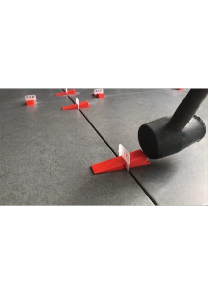 Made Fayans Seramik Seviye Tespit Derz Derz Artısı Tutucu Klipsi 2 mm (100ADET) fırsatları