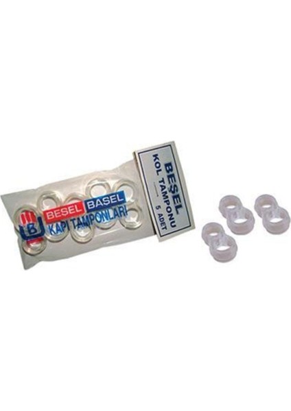 Kapı Kolu Stoperi Şeffaf Kol Tamponu 5 Adet