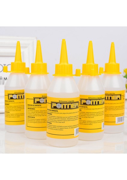 Pointer Sıvı Soğuk Silikon Yapıştırıcı 250ML (1 Adet) Süper Güçlü Yapıştırıcı Şeffaf Cn modelleri
