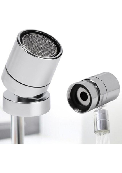 Iç Dişli Tasarruflu Musluk Başlığı Hareketli Metal Mutfak Batarya Ucu Perlatör Havalıjet Akış 2 Yıl