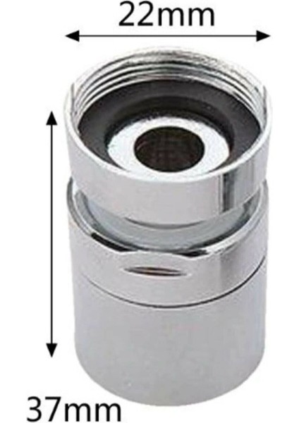 Iç Dişli Tasarruflu Musluk Başlığı Hareketli Metal Mutfak Batarya Ucu Perlatör Havalıjet Akış 2 Yıl fiyatları