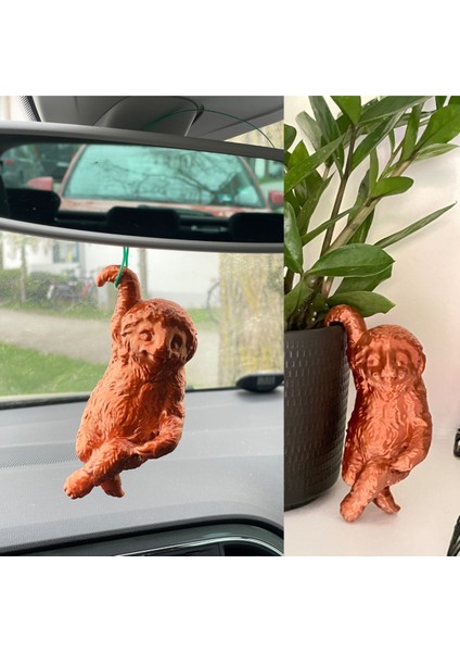 Sevimli Asılı Tembel Dikiz Aynası/ Vazo Bitki Tenceresi