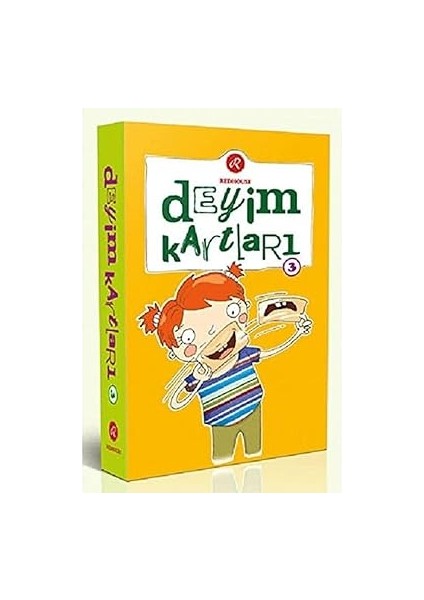Redhouse Deyim Kartları 3 + Yapışkanlı Not Kağıdı