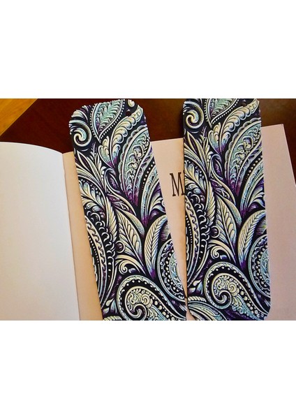 Muhteşem Süslü Bookmark-Hueforge-4colors (Özelleştirilebilir Tasarım)