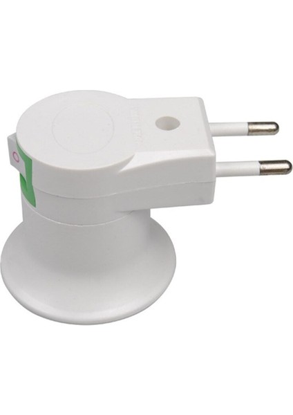 Yeni E27 LED Işık Lamba Ampuller Soket Taban Tutucu Ab/abd Fiş Adaptörü On/off Anahtarı Tak Çalıştır