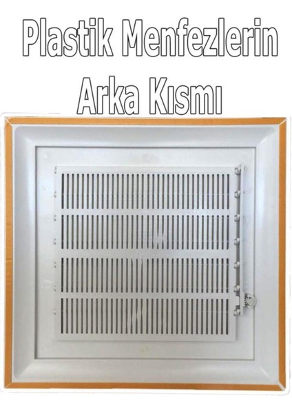 25X45 Beyaz Plastik Banyo Wc Havalandırma Menfez Panjur Tr fiyatları