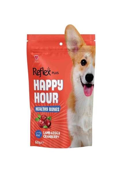 Happy Hour Sağlıklı Kemikler Için Destekleyici Köpek Ödül Maması 60GR