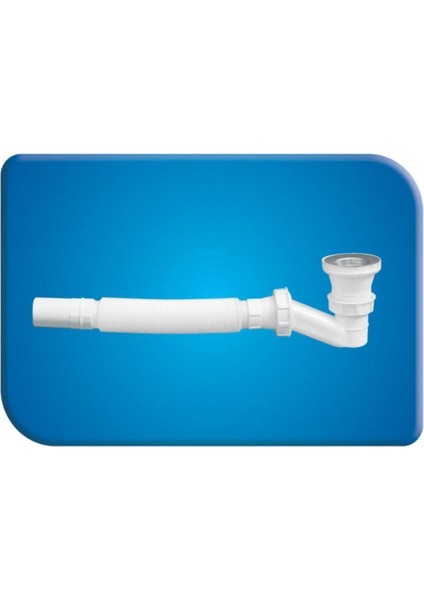 Duş Sifonu (Trobleni) Pipo Körüklü Q32 Tesisat Malzemeleri