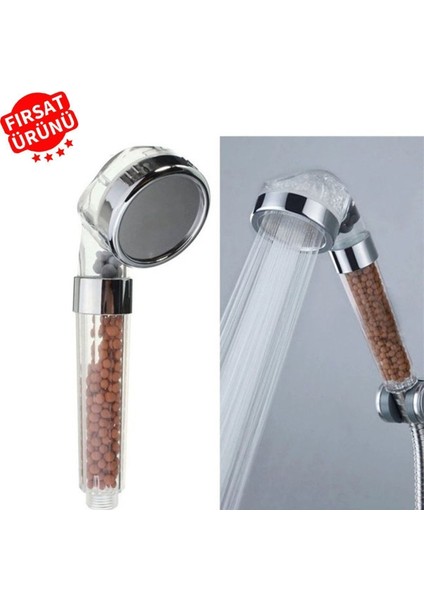 Su Tasarruflu ve Arıtmalı Filtrelizasyon Duş Başlı 1. Sınıf Kalite Duş Başlığı Polipropilen