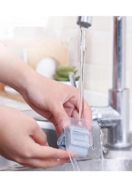 4 Adet Krem Renk Pratik Yapışkanlı Duvar Mop Süpürge Paspas Temizlik Fırçası Tutucu Krem 4 Adet Tr F fırsatları