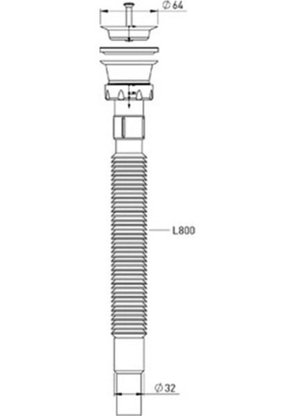 Iz Yapı Körüklü Sifon Lavabo Sifonu fiyatları