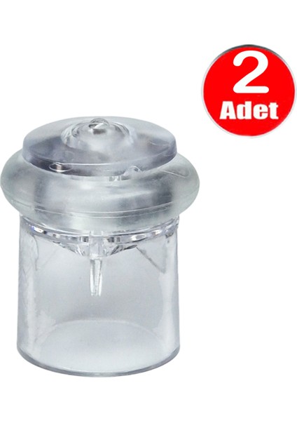 Şeffaf Kapı Yer Stoperi Çarpma Duvar Koruyucu Durdurucu Tampon - 2 Adet