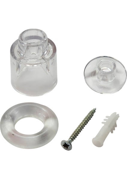 Şeffaf Kapı Yer Stoperi Çarpma Duvar Koruyucu Durdurucu Tampon - 2 Adet fiyatları