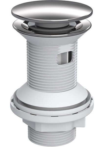 Pop-Up Lavabo Sifonu Taşmalı – Paslanmaz Metal Başlık, Plastik Gövde, Kolay Montaj Lavabo Sifonu Pop fiyatları