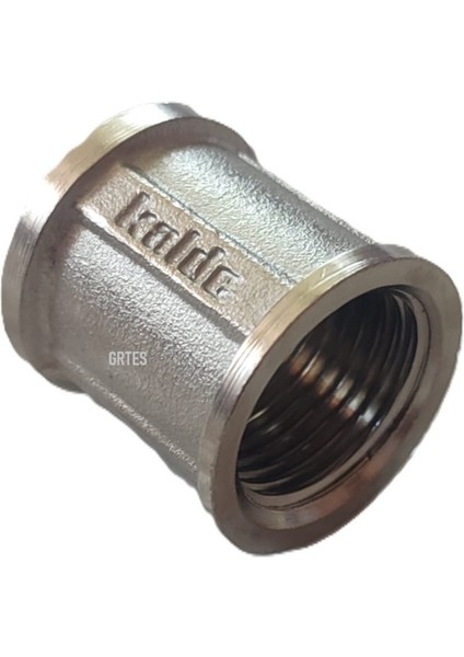 1/2"DN15 Sarı/krom Manşon Iç Dişli (Dişi) - Chrome Threaded Sleeve Tesisat Malzemeleri Tr indirimleri