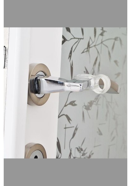 Plastik 4'lü Kapı Kolu Pencere Stoperi, Kapı Arkası Duvar Koruyucu Tampon, Silikon Durdurucu Ürün Uz modelleri