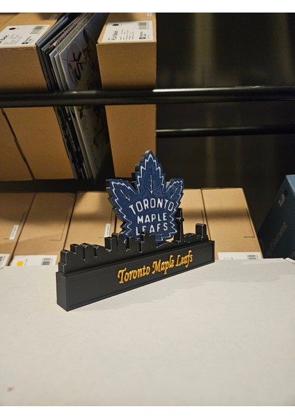 Toronto Nhl Skyline ile Toronto Maple Leafs (Özelleştirilebilir Tasarım) modelleri