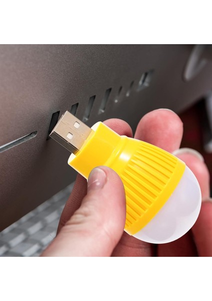 USB Beyaz Gece Lambası Mini Ampul Aydınlatma (4396) Tekli Beyaz Işık G4 Tasarruflu Ampul 7,5 Watt Yo fırsatları