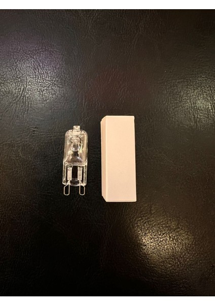 40 Watt 220 Volt Şeffaf Camlı G9 Halojen Dimmerli Ampul Tekli Sarı Işık G9 Halogen Ampul 40 Watt Var