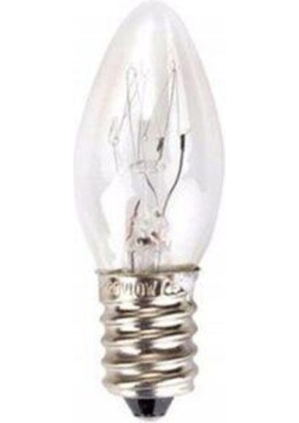 E-14 Parfüm Ampul 2 Adet Tekli Gün Işığı E14 Halogen Ampul 7 Watt Var