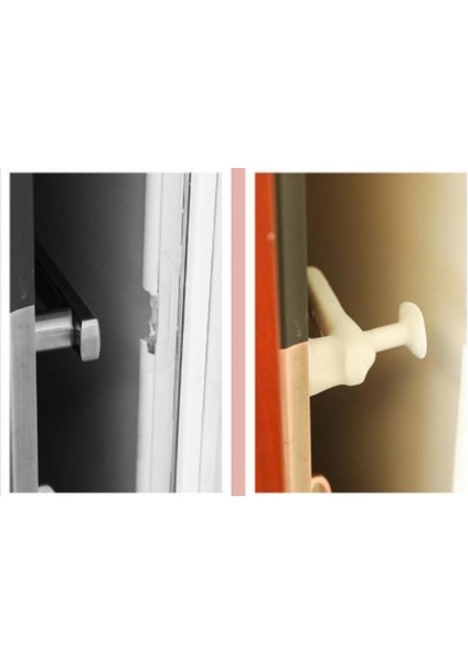 2 Adet Silikon Kapı Kolu Koruyucu Stoper Gri Kapı Arkası Duvar Koruyucu Gürültü Emici Koruma Tampon modelleri