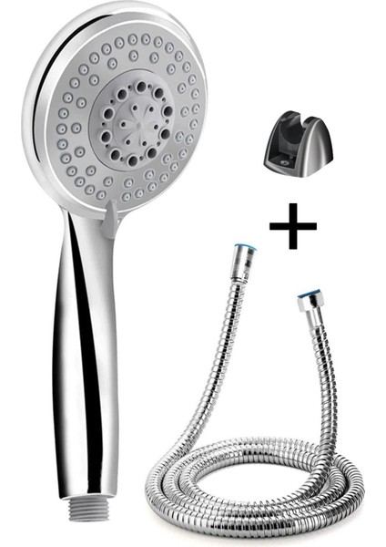 Elvis Banyo Duş Başlığı Seti Duş Seti Pvc-Polyester