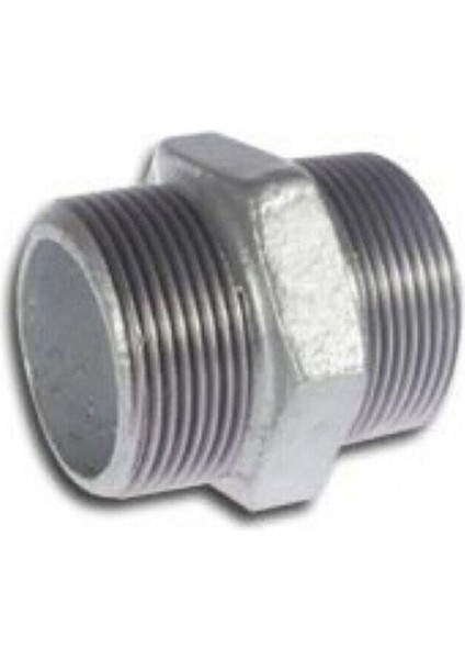Galveniz Nipel - 1 Pus Galveniz Nipel Tesisat Malzemeleri