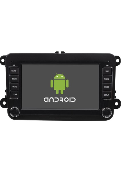 Volkswagen POLO(2010-2015) 7''qled-Tuşlu-Android 4-64GB-WİFİ-BT5.4-KABLOSUZ Carplay-Full Hd Arka Kamera