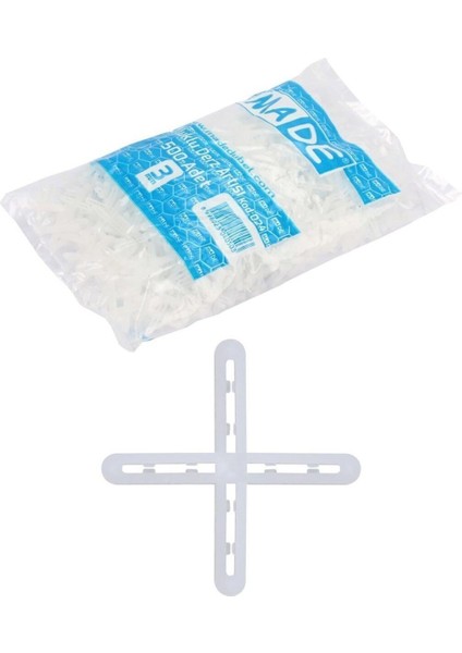 Oluklu Derz Artısı 2 mm (500 Adet) Tr