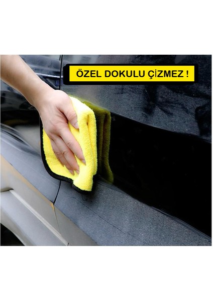 Araç Temizleme ve Kurulama Bezi 2 Adet 30X30 Çift Renk fiyatları