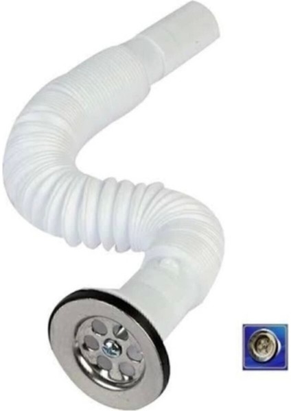 Körüklü Lavabo Sifonu Lavabo Gider Borusu Tesisat Malzemeleri Uzayabiliyor Tr