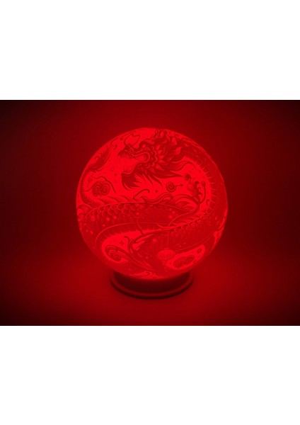 Ejderha Fener Litofan Yılı modelleri