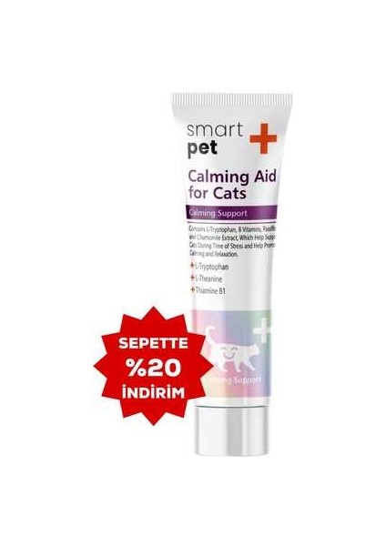 Smartpet + Calming Paste Sakinleştirici Kedi Macunu 100GR