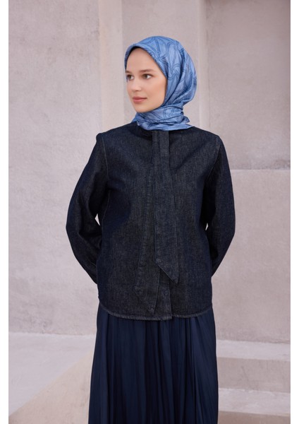 Geometrik Desen Ipek Twill Eşarp 4221D01 82 fiyatları